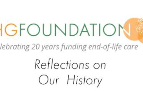 Reflections On Our History – Hospice Giving Foundation 20th Anniversary