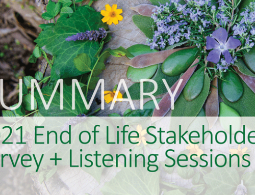 Summary: 2021 End of Life Stakeholders Survey + Listening Sessions