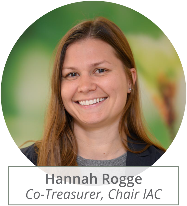 Hannah Rogge, Co-Treasurer, Chair IAC